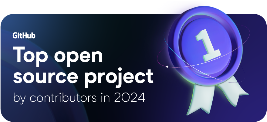 GitHub's top open source project by contributors in 2024